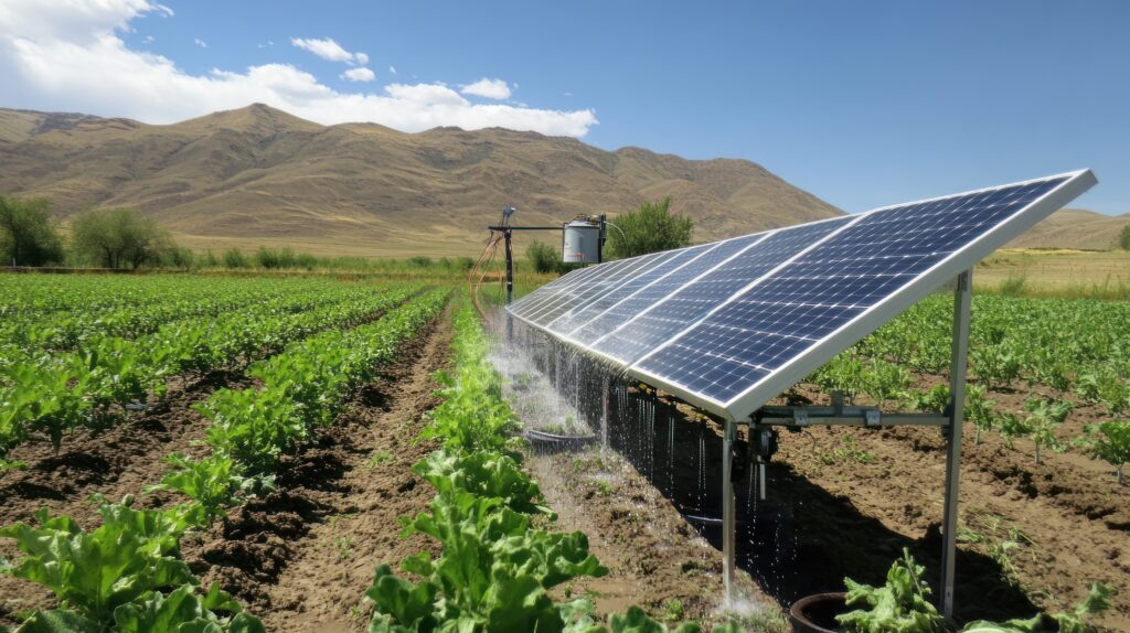 Farming with Power of Solar
